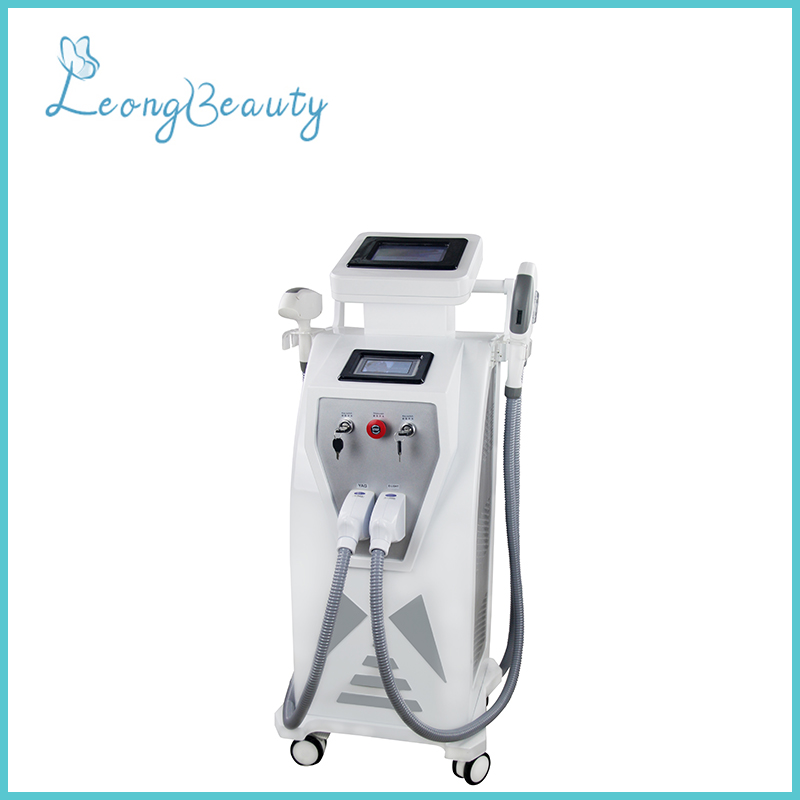 3in1 OPT RF Yag Laser Ontharing Tattoo Verwijdering Machine